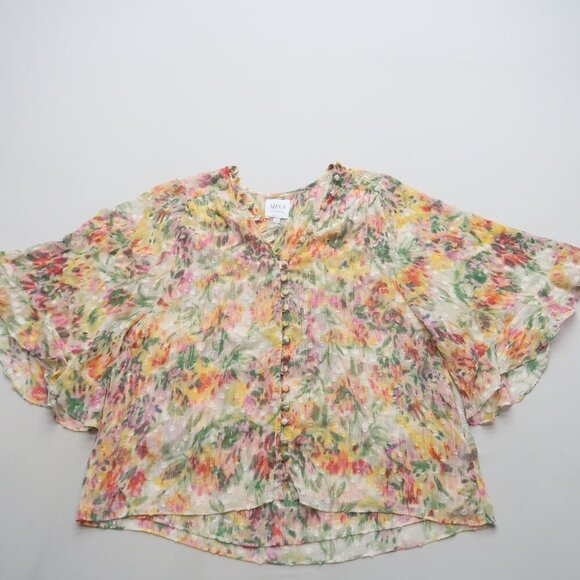Misa Los Angeles Para Top in Bahara Floral Size Small - Picture 5 of 14